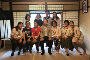 Foto ricordo con i partecipanti del seminario Shihankaku
