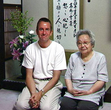 Frank Arjava Petter con Chiyoko Yamaguchi
