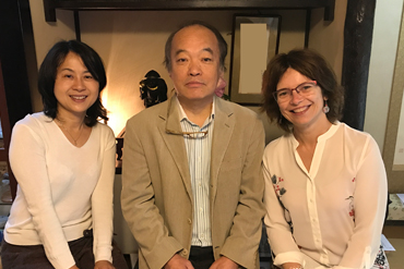 Foto di fine seminario con Ikuko san e Tadao sensei