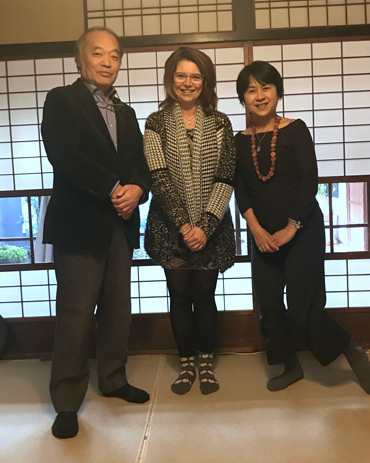 Foto ricordo del seminario shihan con Tadao sensei e Ikuko san