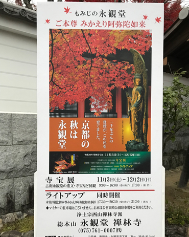 Momijigari notturno al tempio Eikandō (Zenrinji): presente!